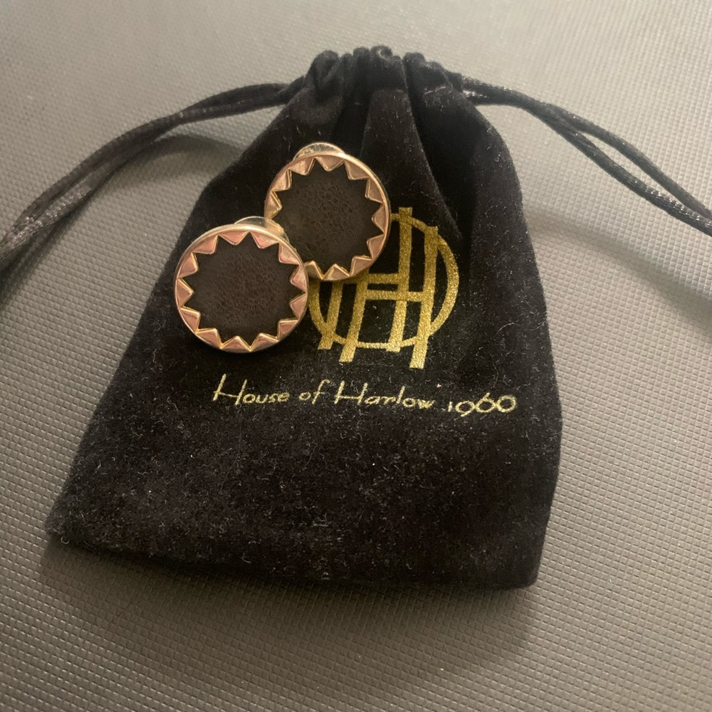 House of Harlow earrings